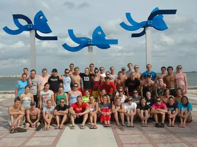 Images From BSU's Training Trip To Florida