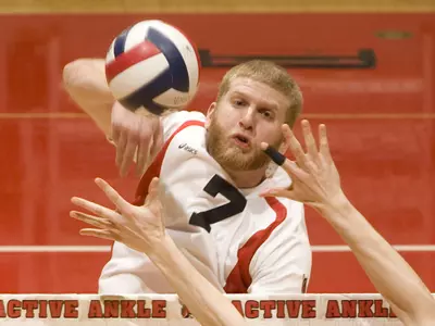 No. 13 Men's Volleyball Scores 3-1 Win At Carthage