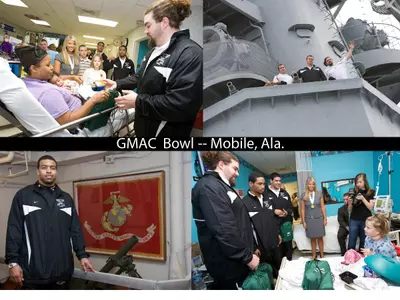 Football Team Completes Day 3 in Mobile, Alabama