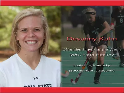 Field Hockey's Kuhn Earns Player Of The Week Honors