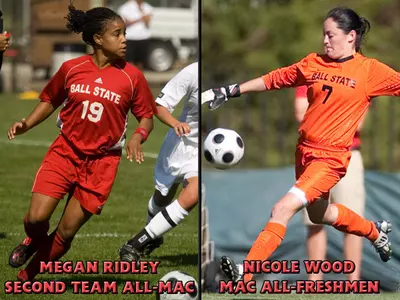 Soccer's Ridley And Wood Earn Postseason Accolades