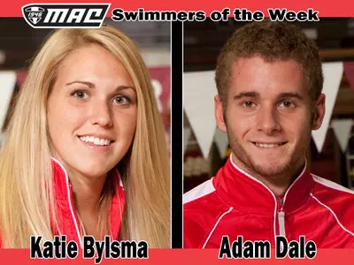 Swimming & Diving Sweeps MAC Weekly Awards