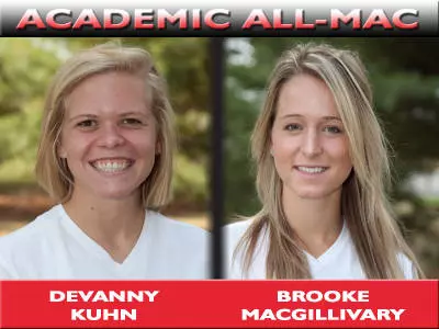 Field Hockey?s MacGillivary And Kuhn Named Academic All-MAC
