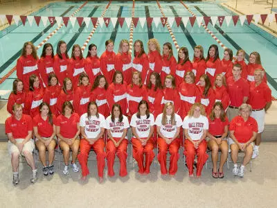 Women's Swimming & Diving Places 8th @ MAC