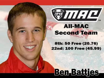 Battjes Earns Second Team All-MAC Accolades
