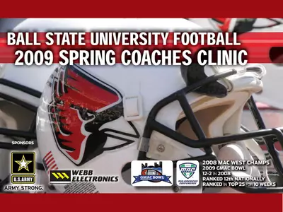 Football Coaches to Host Coaching Clinic April 3-4