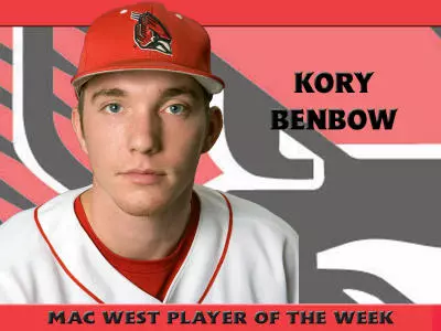Benbow Named MAC West Player Of The Week