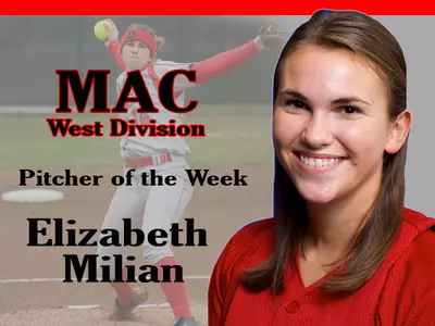 Softball?s Milian Earns Pitcher Of The Week