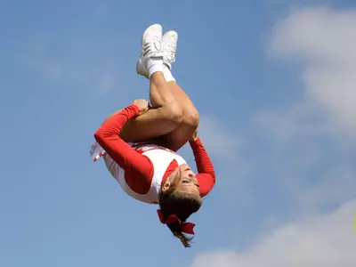 Cheerleaders Hosting Stunt Clinic April 19