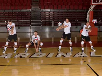Men?s Volleyball Ends Regular Season With Senior Day Win