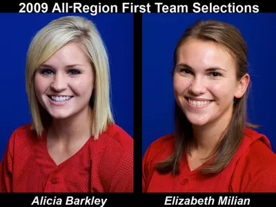 Two Softball Players Named NFCA All-Region