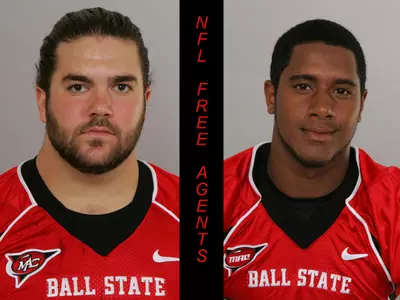 Football's Dan Gerberry and Darius Hill Ink Contracts
