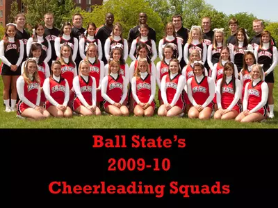 Ball State 2009-10 Cheerleading Squads