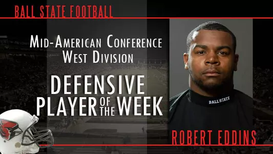 Robert Eddins Earns Weekly MAC Honor