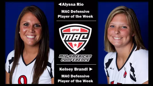 Women's Volleyball Sweeps MAC Weekly Awards