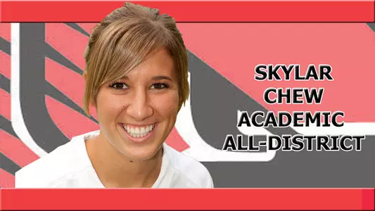 Soccer's Skylar Chew Named Academic All-District