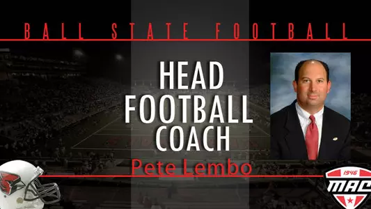 Pete Lembo Named Head Football Coach