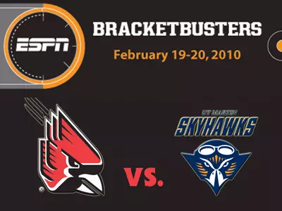 Men's Hoops Hosts UT Martin In ESPNU BracketBusters