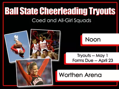 Cheerleader Tryouts Set for Saturday