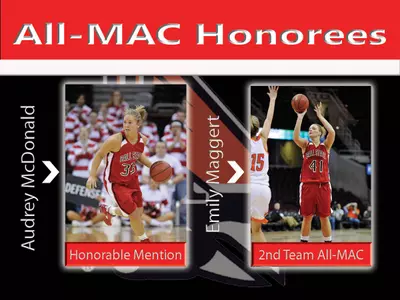 Maggert & McDonald Receive All-MAC WBB Honors