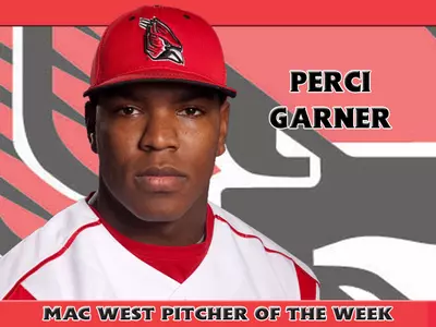 Garner Named MAC West Pitcher Of The Week