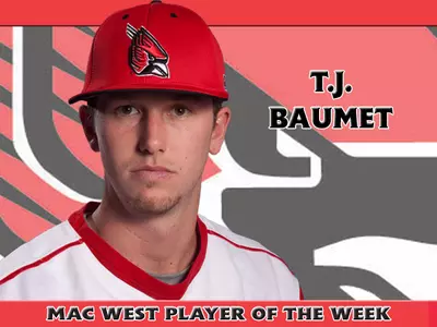 T.J. Baumet Named MAC West Player Of The Week