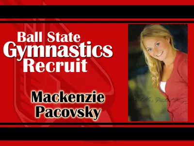 Mackenzie Pacovsky Joins Gymnastics Program