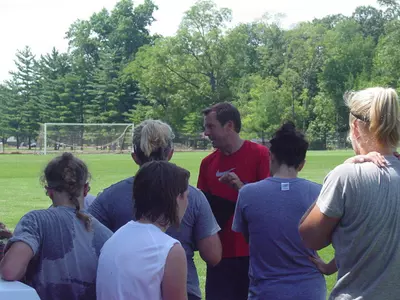Soccer Opens 2010 Fall Practice
