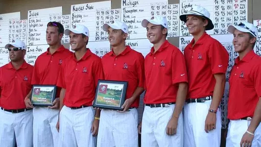 Men's Golf Ties for Second at Wolf Run
