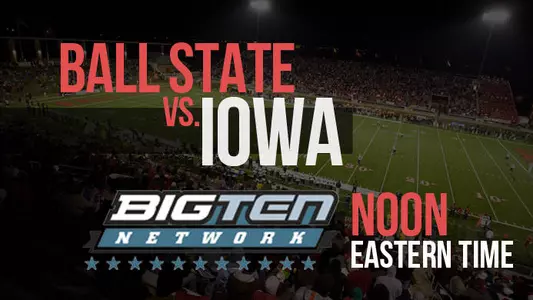 Football Game at Iowa Slated for Noon on Big Ten Network