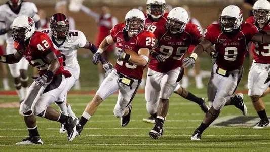 Football Team at Scheumann Saturday Night