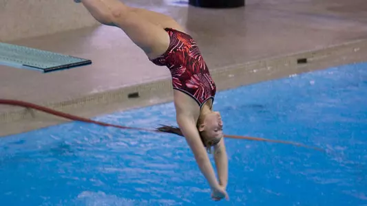 Maertin Places In Top 18 At NCAA Zone Diving Championships