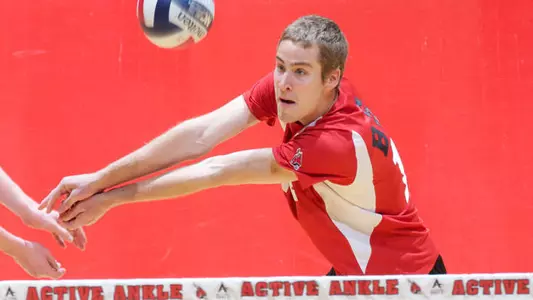 No. 13 Men's Volleyball Suffers 3-1 Loss At No. 10 Ohio State