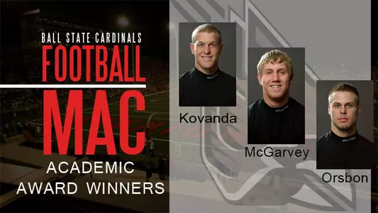 Six Football Student-Athletes Earn Academic Honors