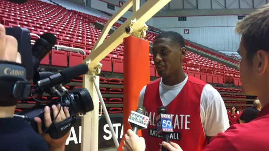 Men's Basketball Holds Successful Media Day