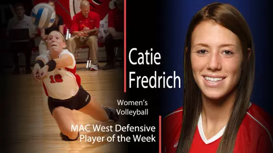 Fredrich Named MAC West Defensive Player of The Week