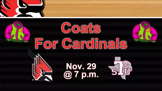 Men's Hoops Announces Coats For Cardinals Campaign