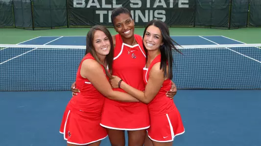 Women's Tennis Competes at Green/White Invite