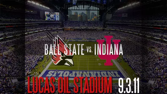 Football Game at Lucas Oil vs. Indiana Sept. 3