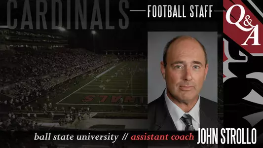 Q & A with Football Coach John Strollo