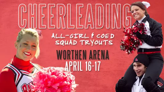 Cheerleader Tryouts Scheduled for April 16-17