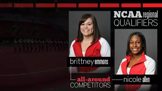 Two Gymnasts Compete at NCAA Regionals