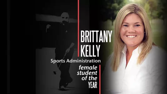 Brittany Kelly Receives Student of the Year Award
