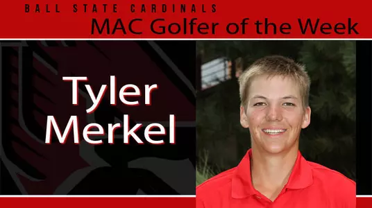 Tyler Merkel Named MAC Golfer of the Week