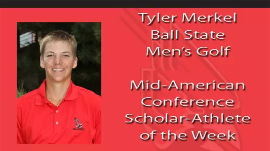 Men's Golfer Tyler Merkel Receives Academic Honor
