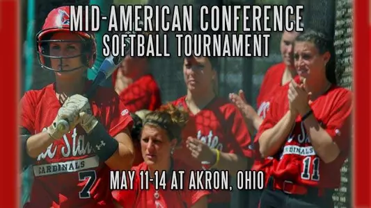 Softball Begins MAC Tournament Wednesday in Akron