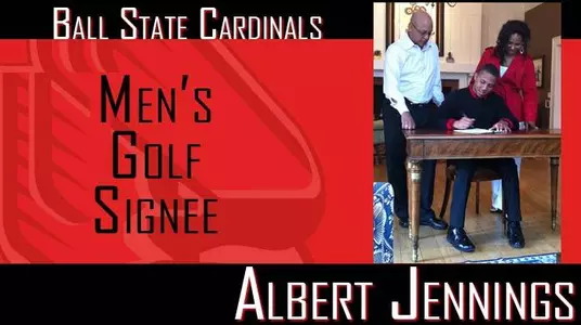 Men's Golf Signs Albert Jennings to Scholarship