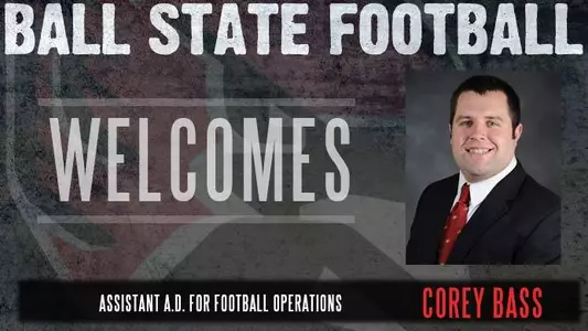 Corey Bass Hired for Football Operations Position