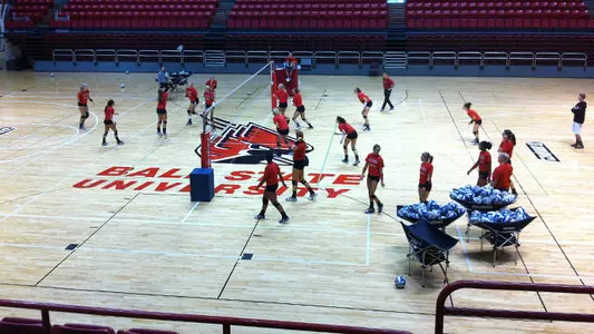 Women?s Volleyball Practice Update