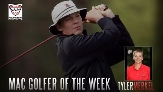 Tyler Merkel Named MAC Men's Golfer of the Week